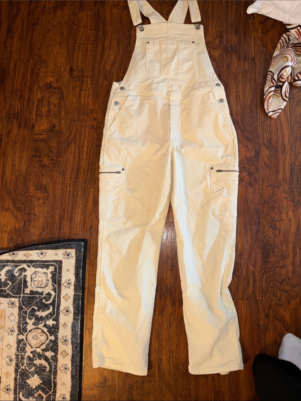 American Eagle Classic Cream Women's Utility Overalls